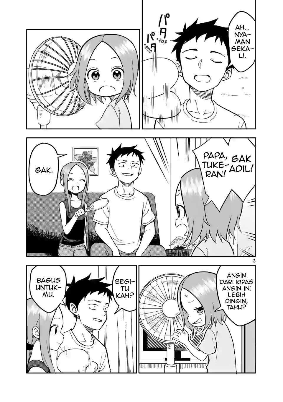 Karakai Jouzu no (Moto) Takagi-san Chapter 144 - halaman 3