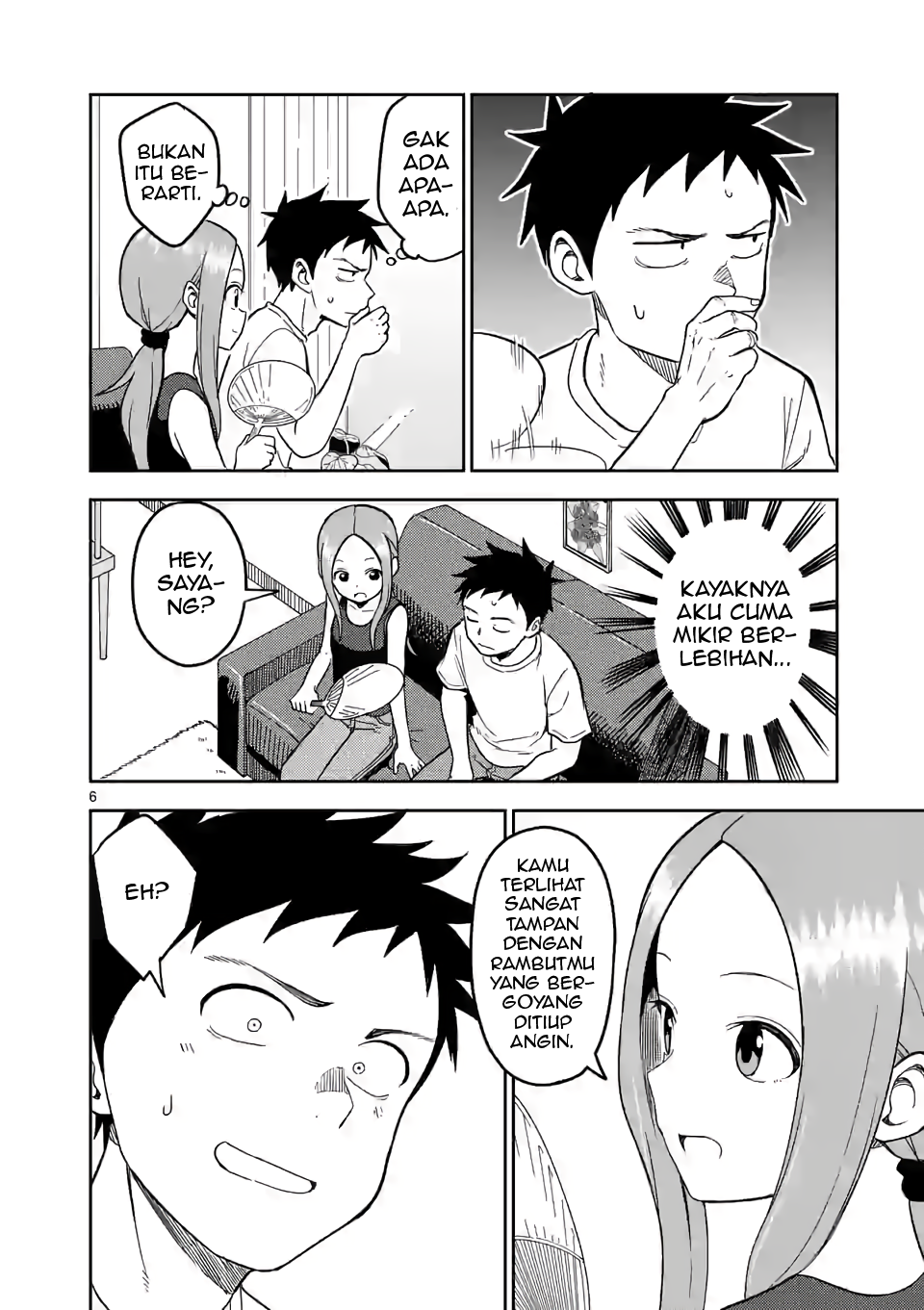 Karakai Jouzu no (Moto) Takagi-san Chapter 144 - halaman 6