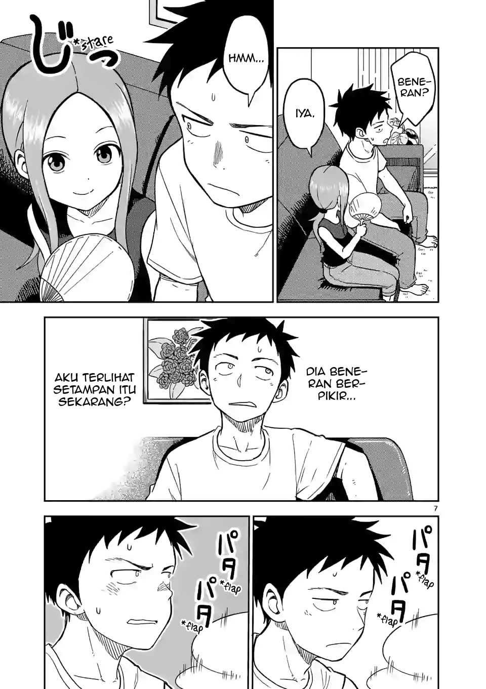 Karakai Jouzu no (Moto) Takagi-san Chapter 144 - halaman 7