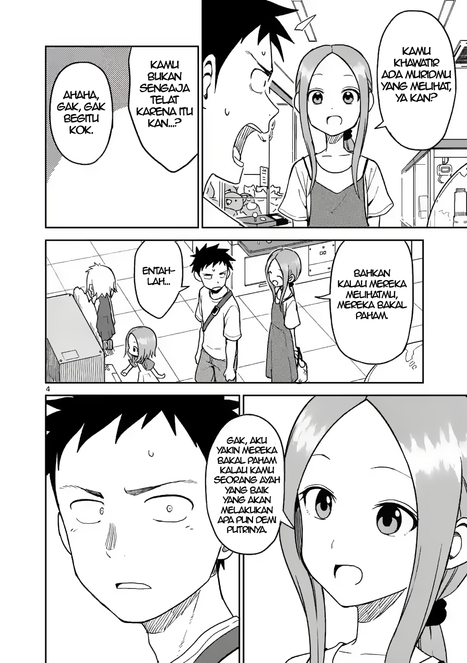 Karakai Jouzu no (Moto) Takagi-san Chapter 148 - halaman 4