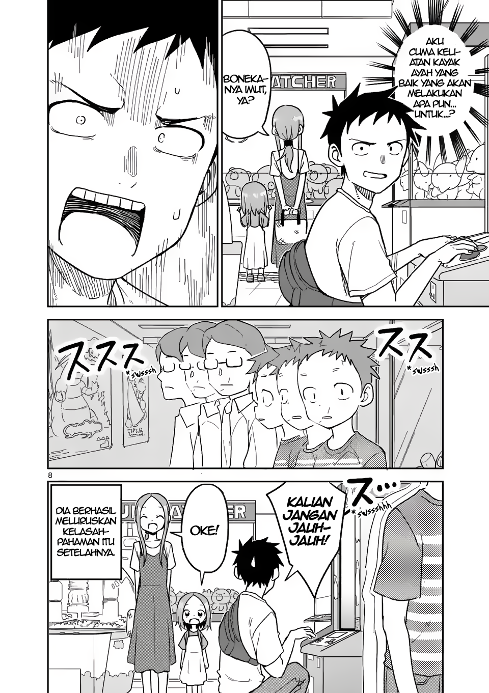 Karakai Jouzu no (Moto) Takagi-san Chapter 148 - halaman 8