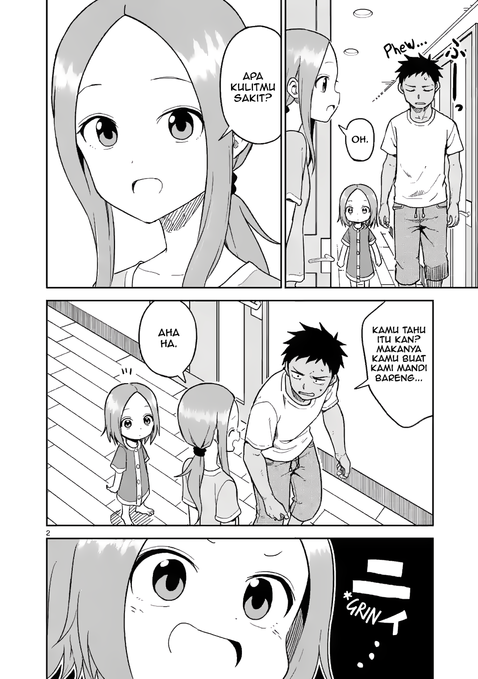 Karakai Jouzu no (Moto) Takagi-san Chapter 151 - halaman 2