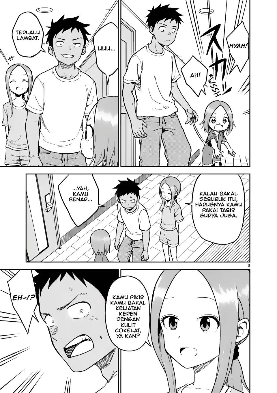 Karakai Jouzu no (Moto) Takagi-san Chapter 151 - halaman 3