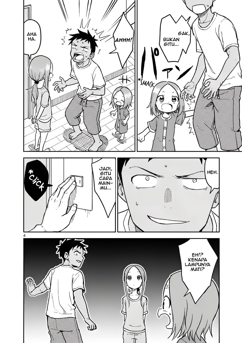 Karakai Jouzu no (Moto) Takagi-san Chapter 151 - halaman 4