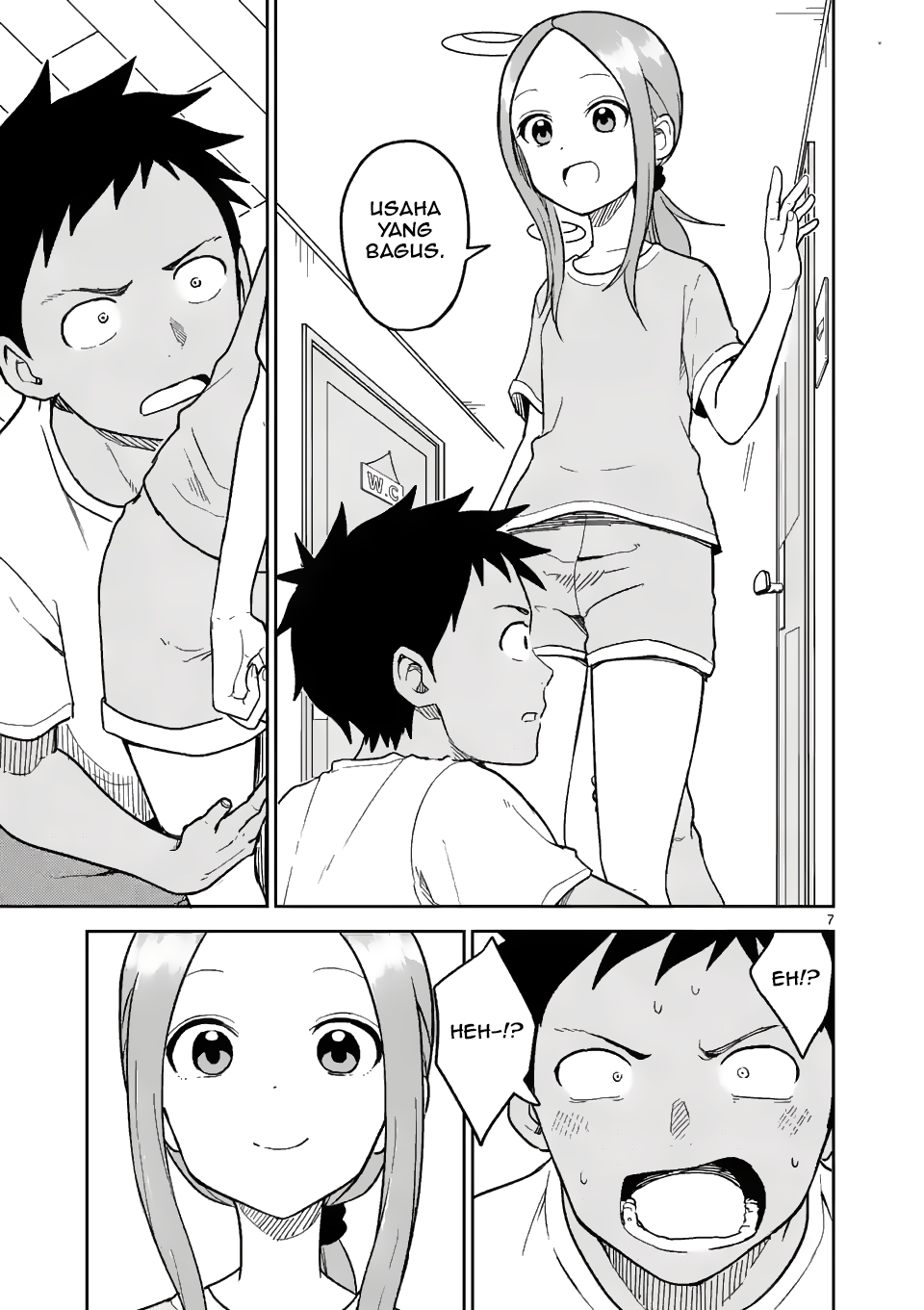 Karakai Jouzu no (Moto) Takagi-san Chapter 151 - halaman 7