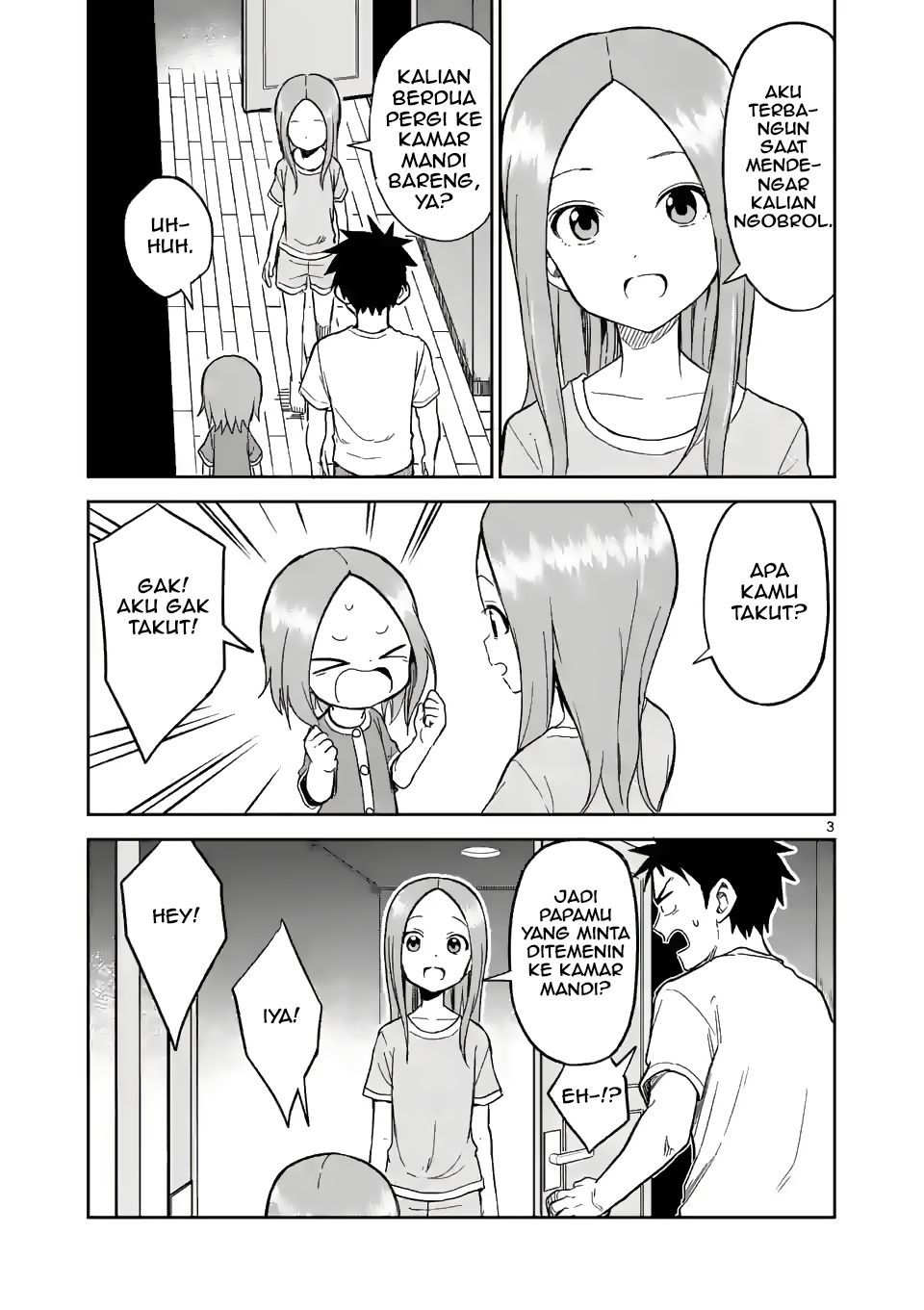 Karakai Jouzu no (Moto) Takagi-san Chapter 153 - halaman 3