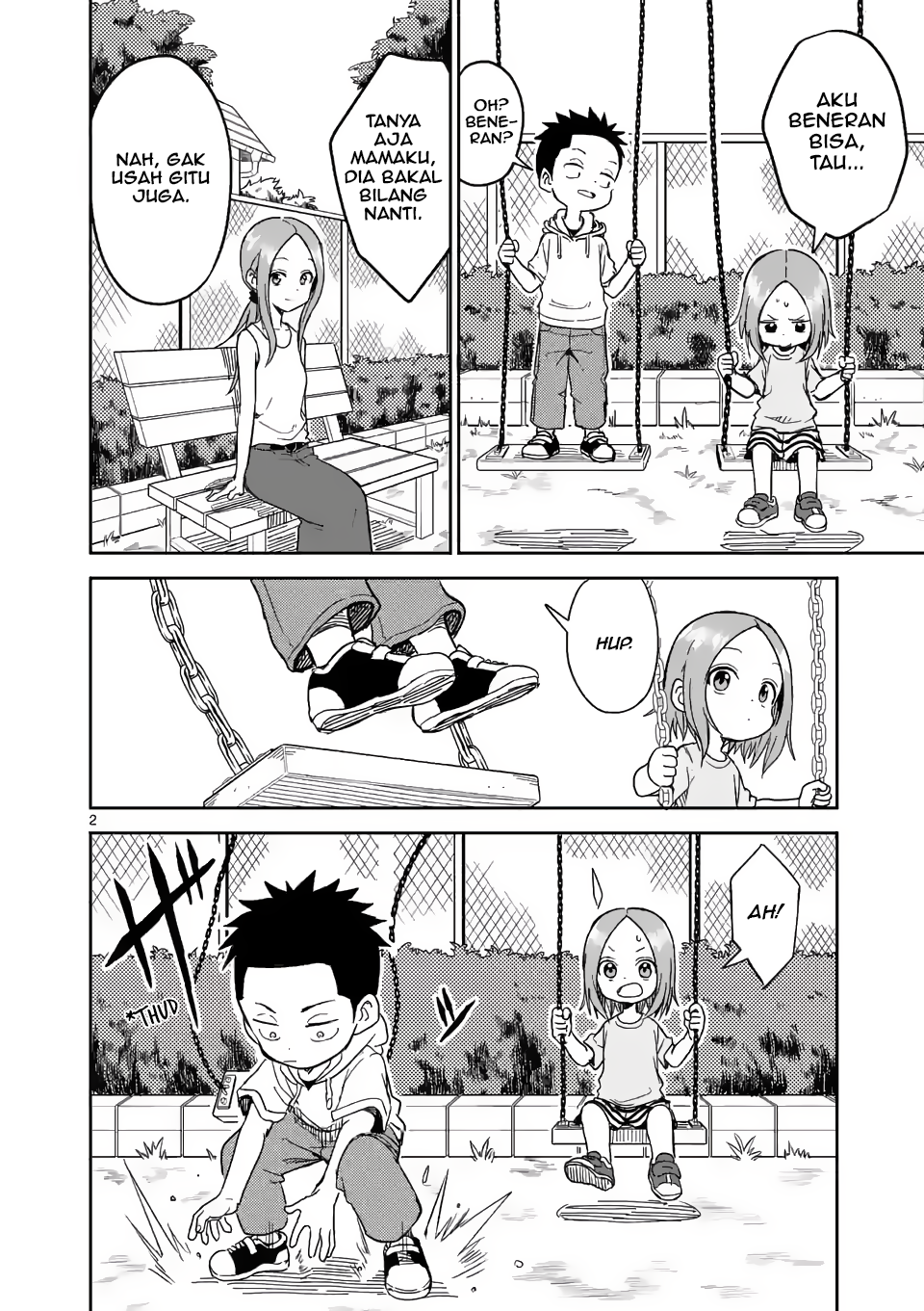 Karakai Jouzu no (Moto) Takagi-san Chapter 154 - halaman 2