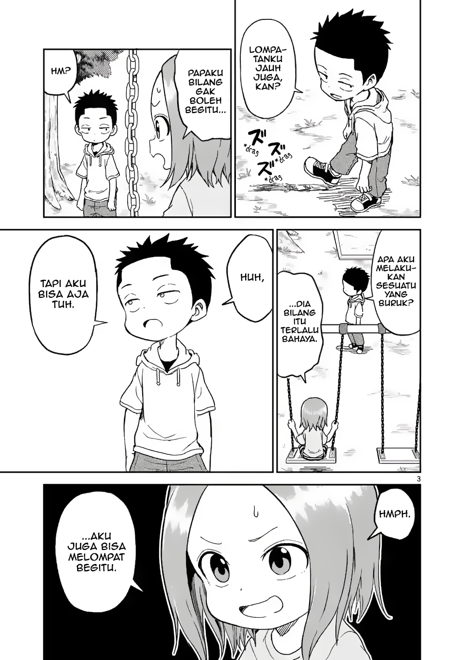 Karakai Jouzu no (Moto) Takagi-san Chapter 154 - halaman 3