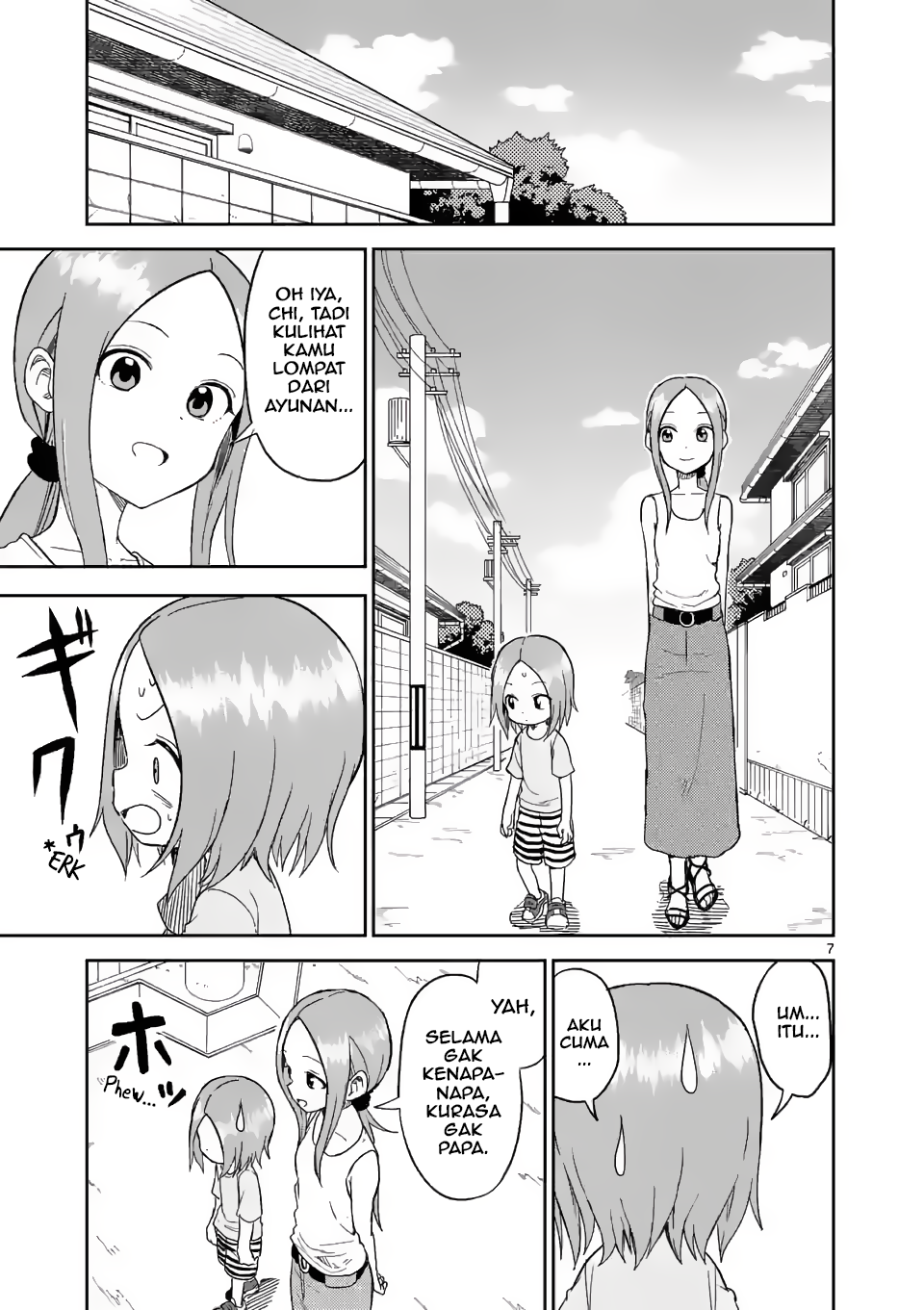 Karakai Jouzu no (Moto) Takagi-san Chapter 154 - halaman 7