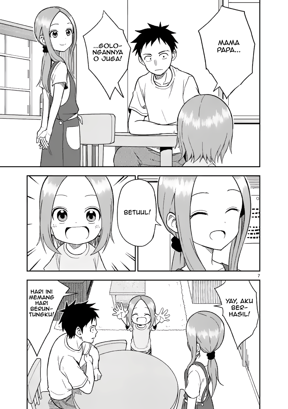 Karakai Jouzu no (Moto) Takagi-san Chapter 155 - halaman 7