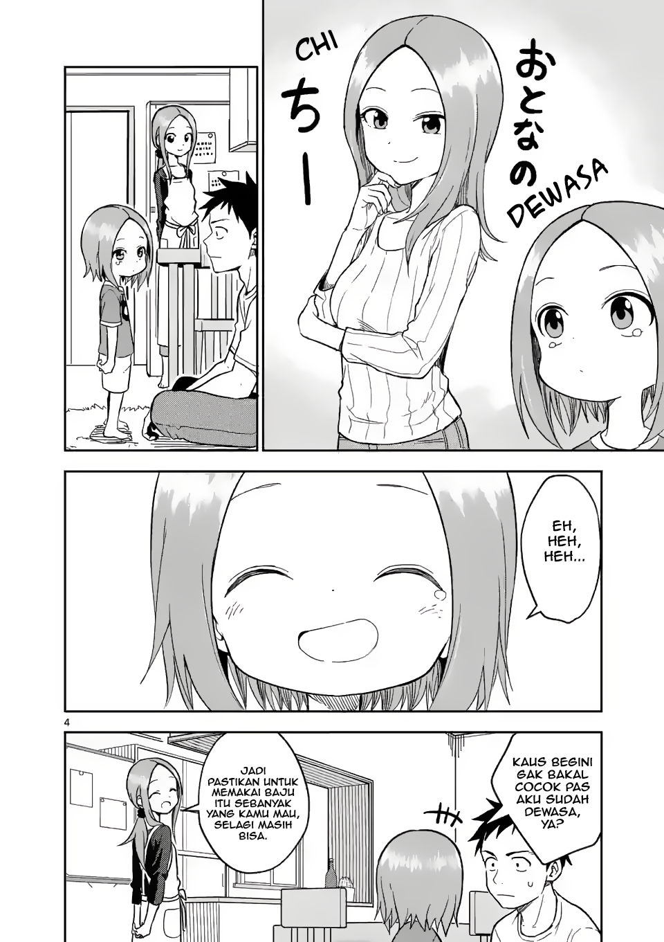 Karakai Jouzu no (Moto) Takagi-san Chapter 156 - halaman 4