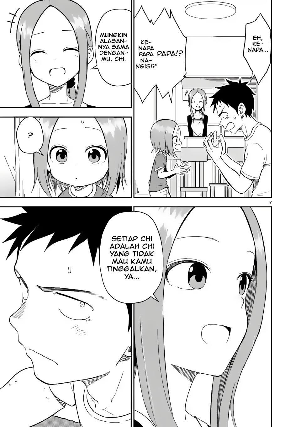 Karakai Jouzu no (Moto) Takagi-san Chapter 156 - halaman 7
