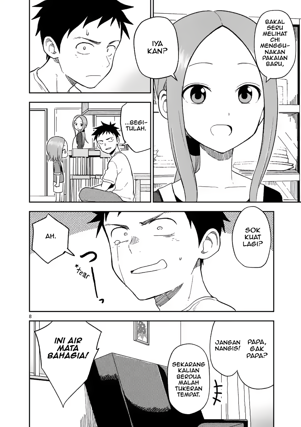 Karakai Jouzu no (Moto) Takagi-san Chapter 156 - halaman 8