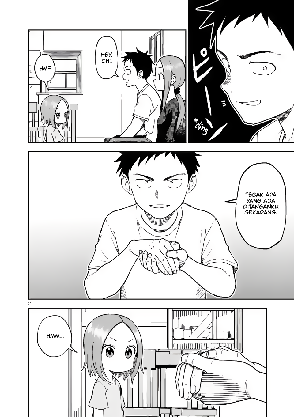 Karakai Jouzu no (Moto) Takagi-san Chapter 157 - halaman 2
