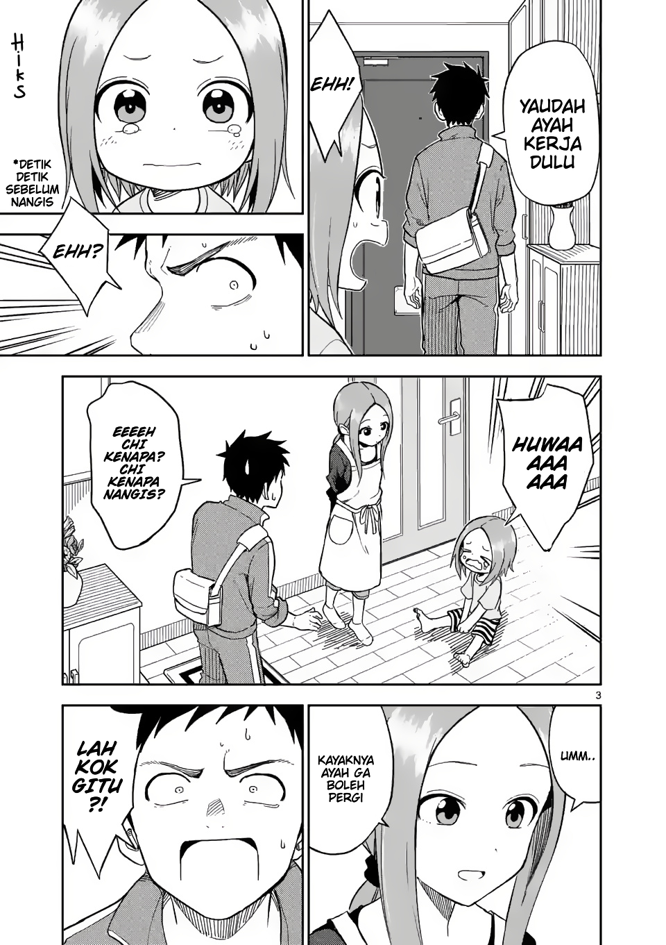 Karakai Jouzu no (Moto) Takagi-san Chapter 159 - halaman 3