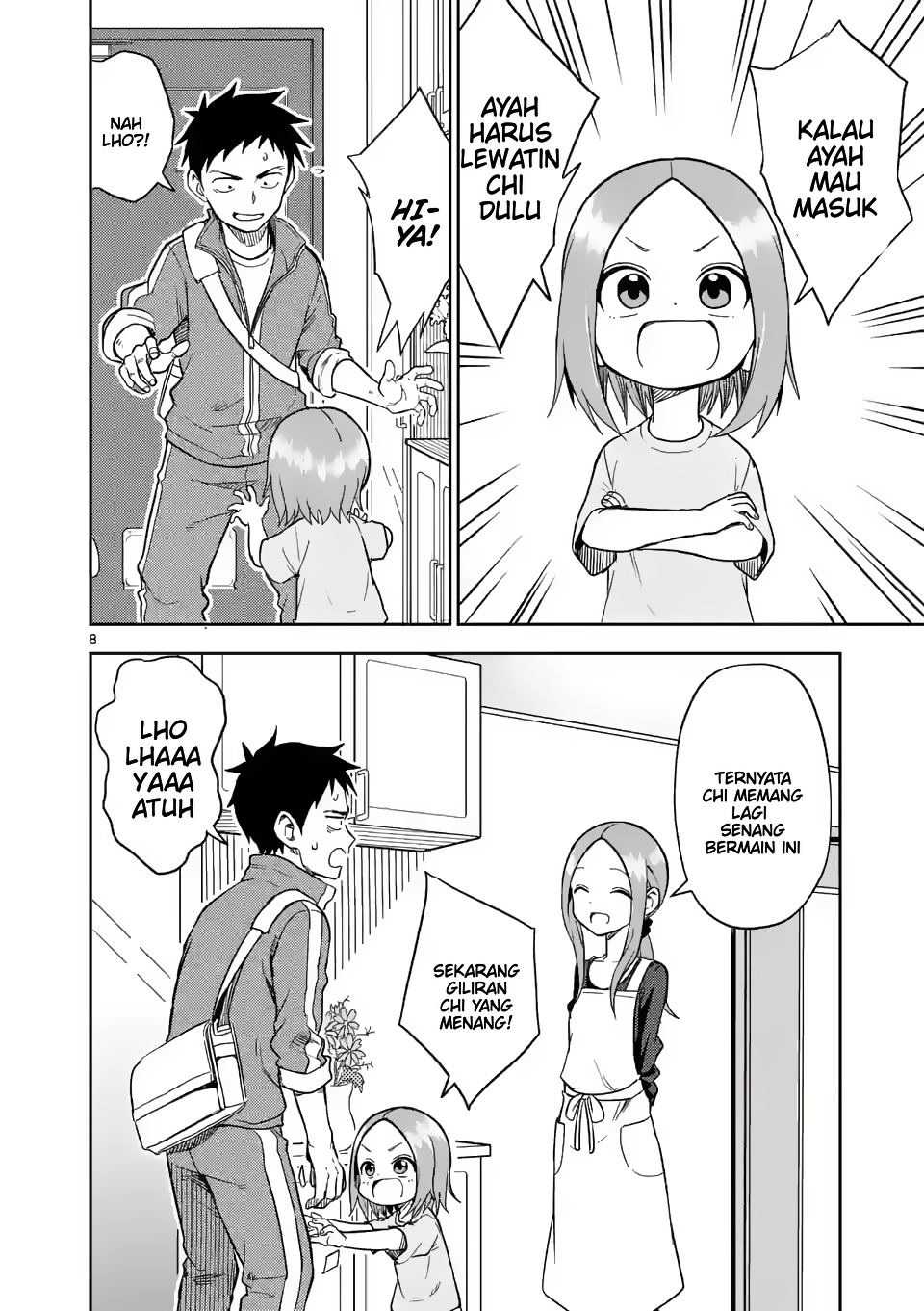 Karakai Jouzu no (Moto) Takagi-san Chapter 159 - halaman 8