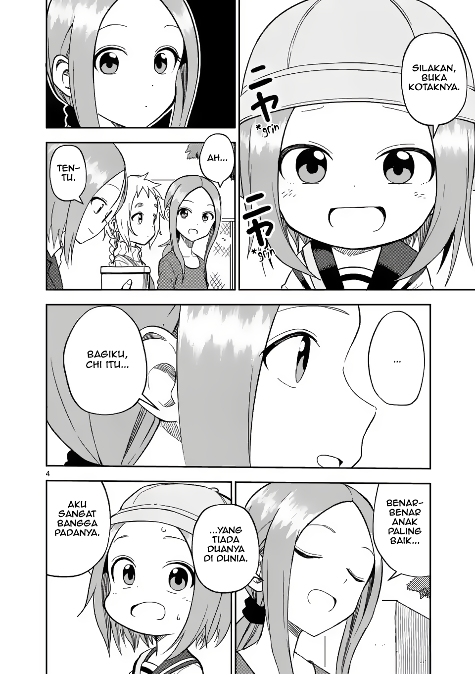 Karakai Jouzu no (Moto) Takagi-san Chapter 160 - halaman 4