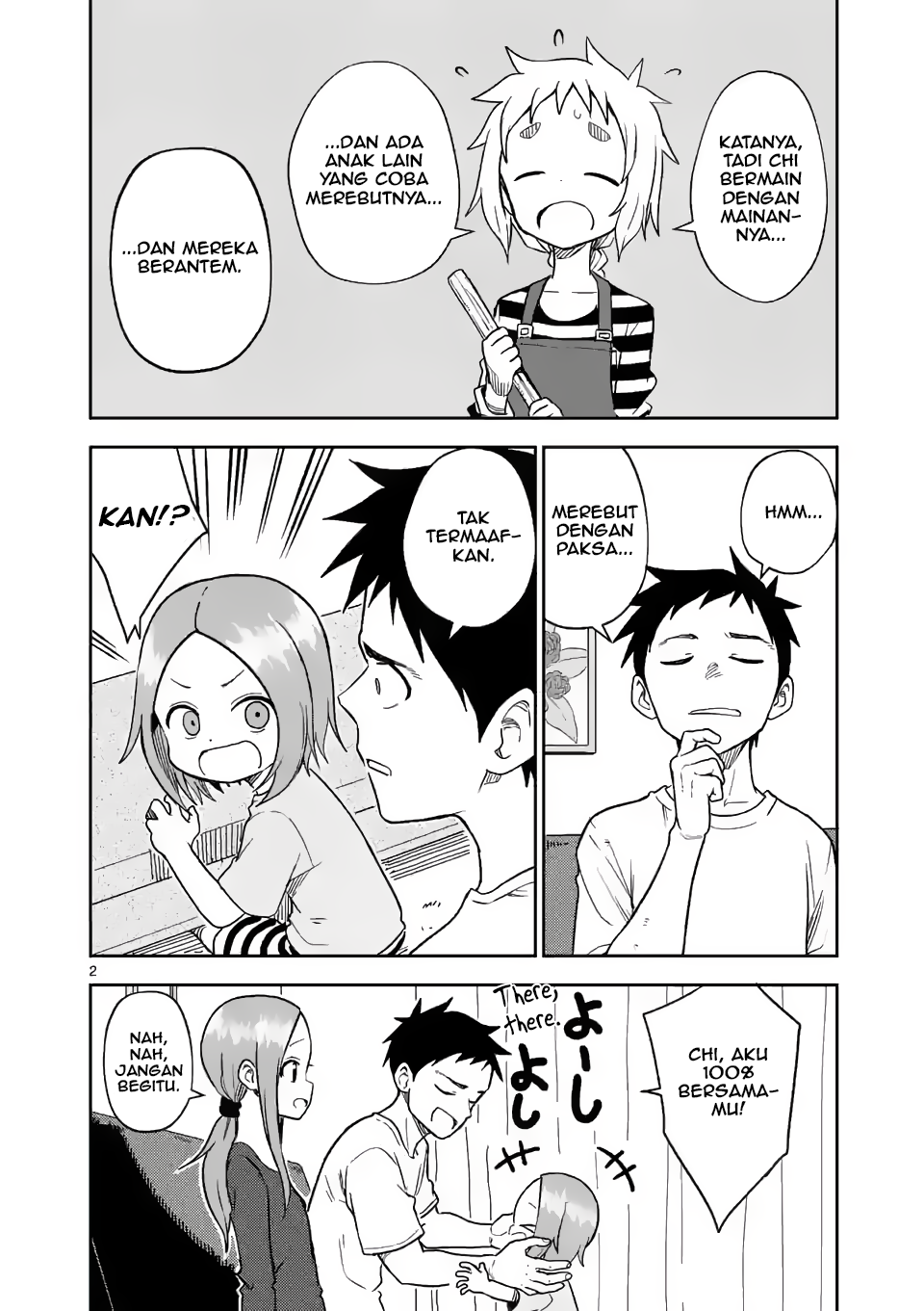Karakai Jouzu no (Moto) Takagi-san Chapter 161 - halaman 2