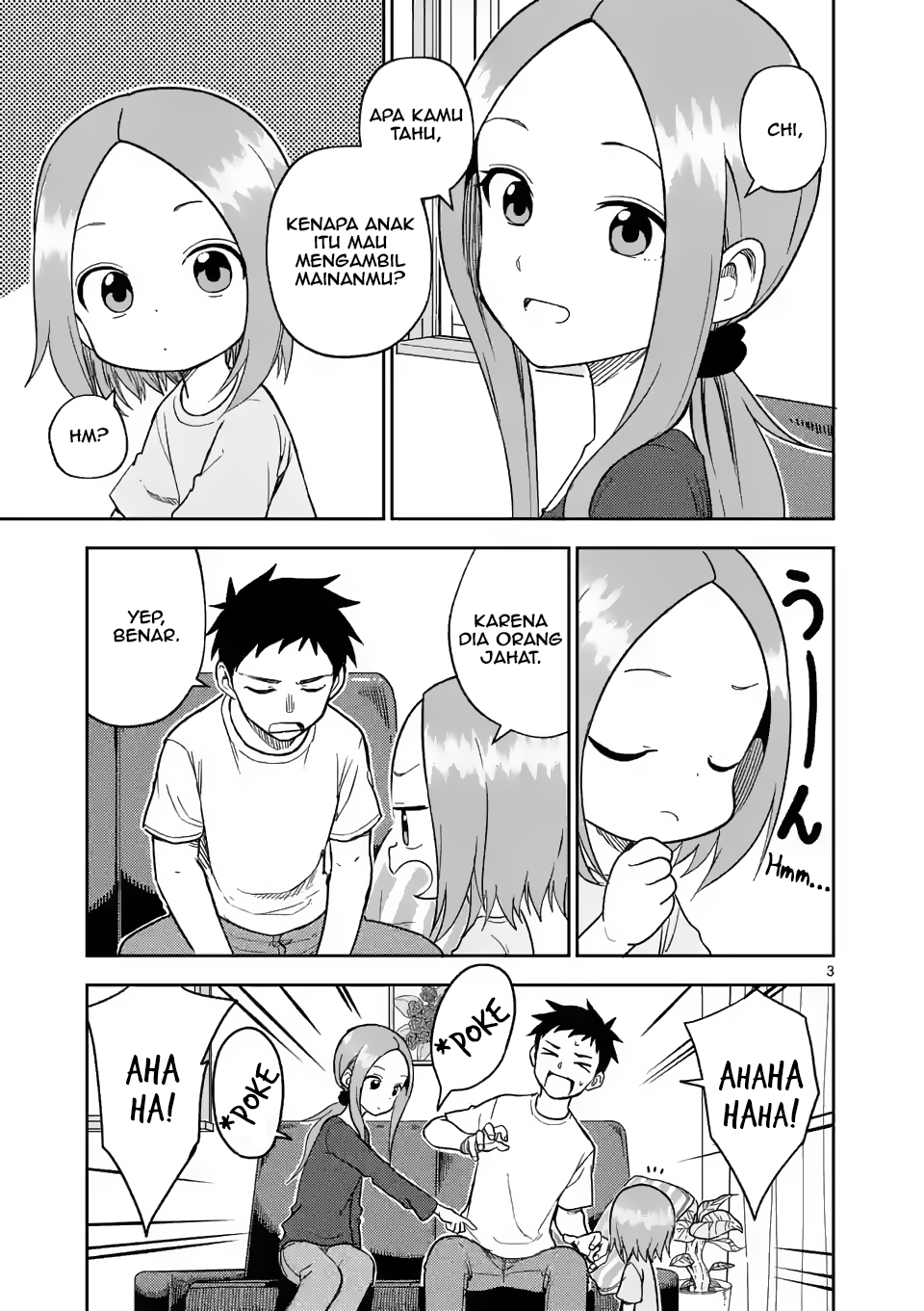 Karakai Jouzu no (Moto) Takagi-san Chapter 161 - halaman 3