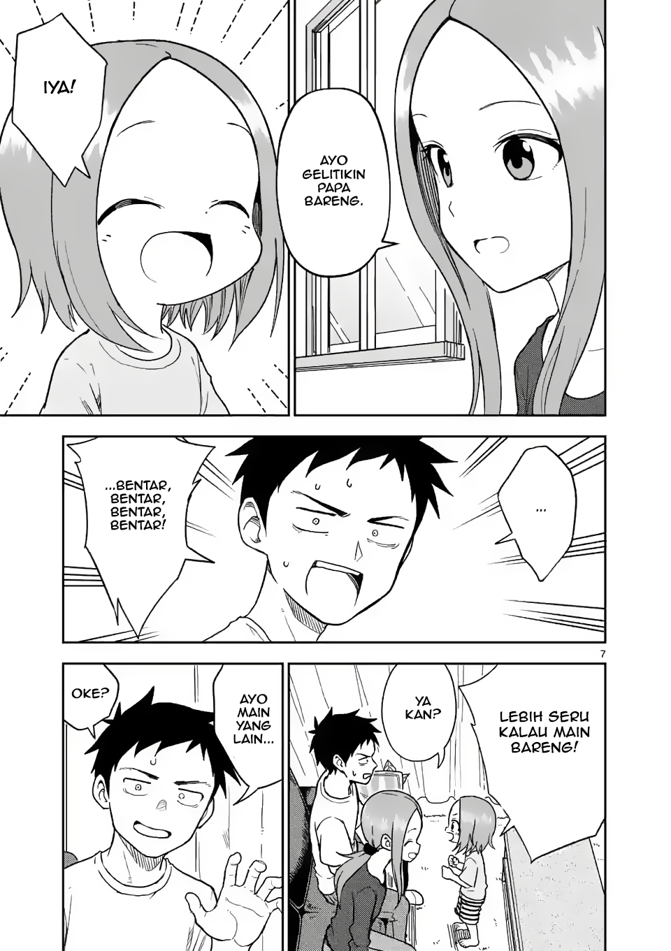 Karakai Jouzu no (Moto) Takagi-san Chapter 161 - halaman 7