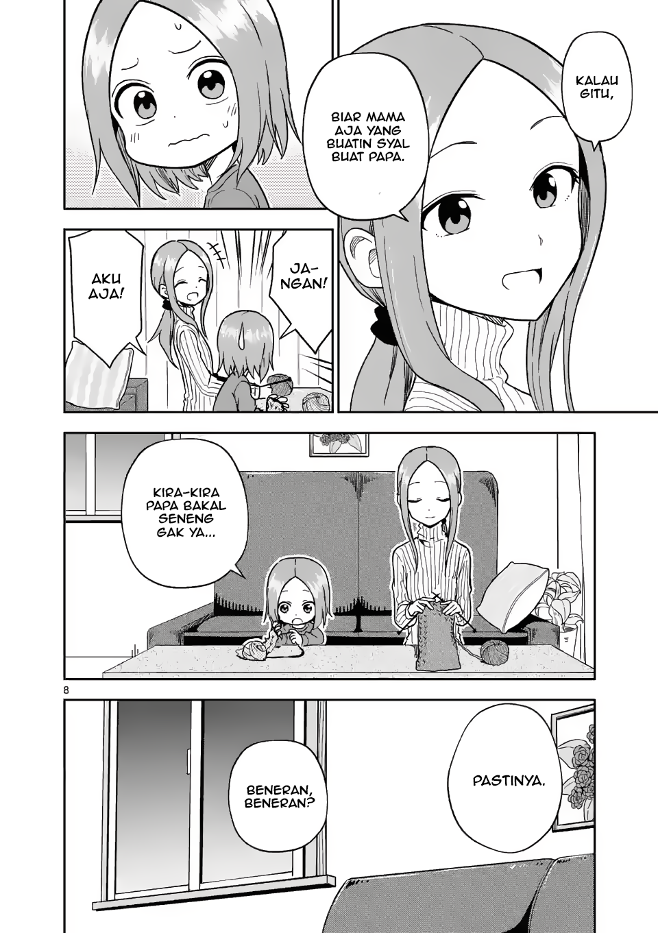 Karakai Jouzu no (Moto) Takagi-san Chapter 164 - halaman 8