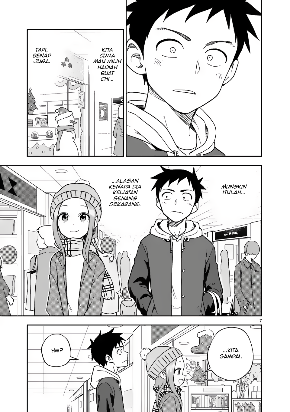 Karakai Jouzu no (Moto) Takagi-san Chapter 166 - halaman 7