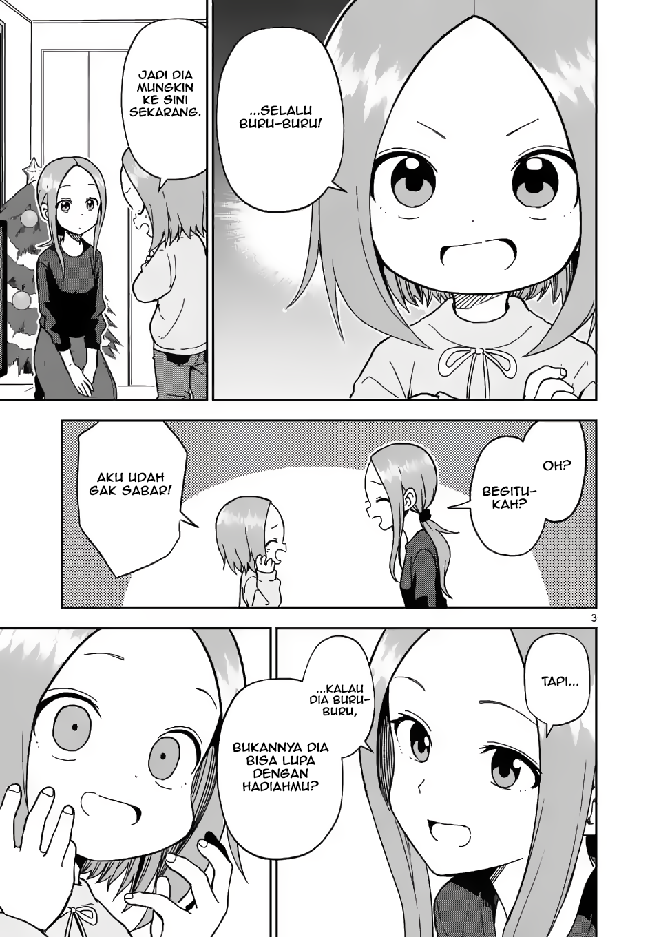 Karakai Jouzu no (Moto) Takagi-san Chapter 167 - halaman 3