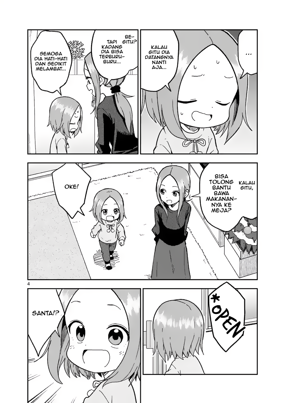 Karakai Jouzu no (Moto) Takagi-san Chapter 167 - halaman 4