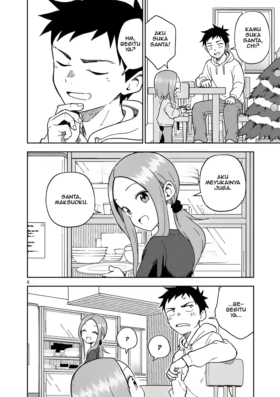 Karakai Jouzu no (Moto) Takagi-san Chapter 167 - halaman 6