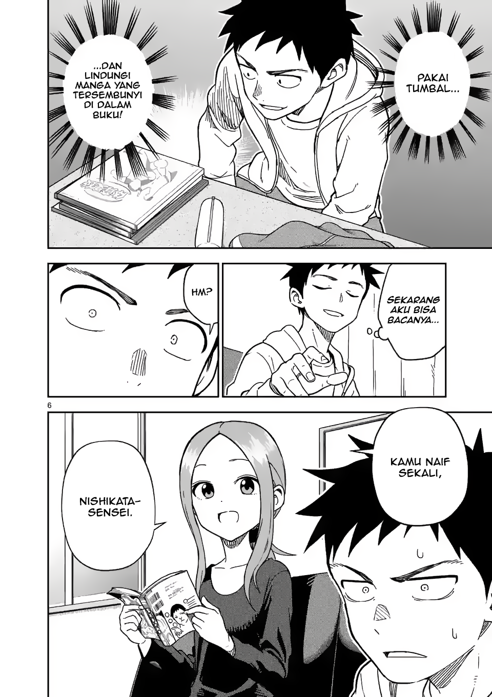Karakai Jouzu no (Moto) Takagi-san Chapter 168 - halaman 6