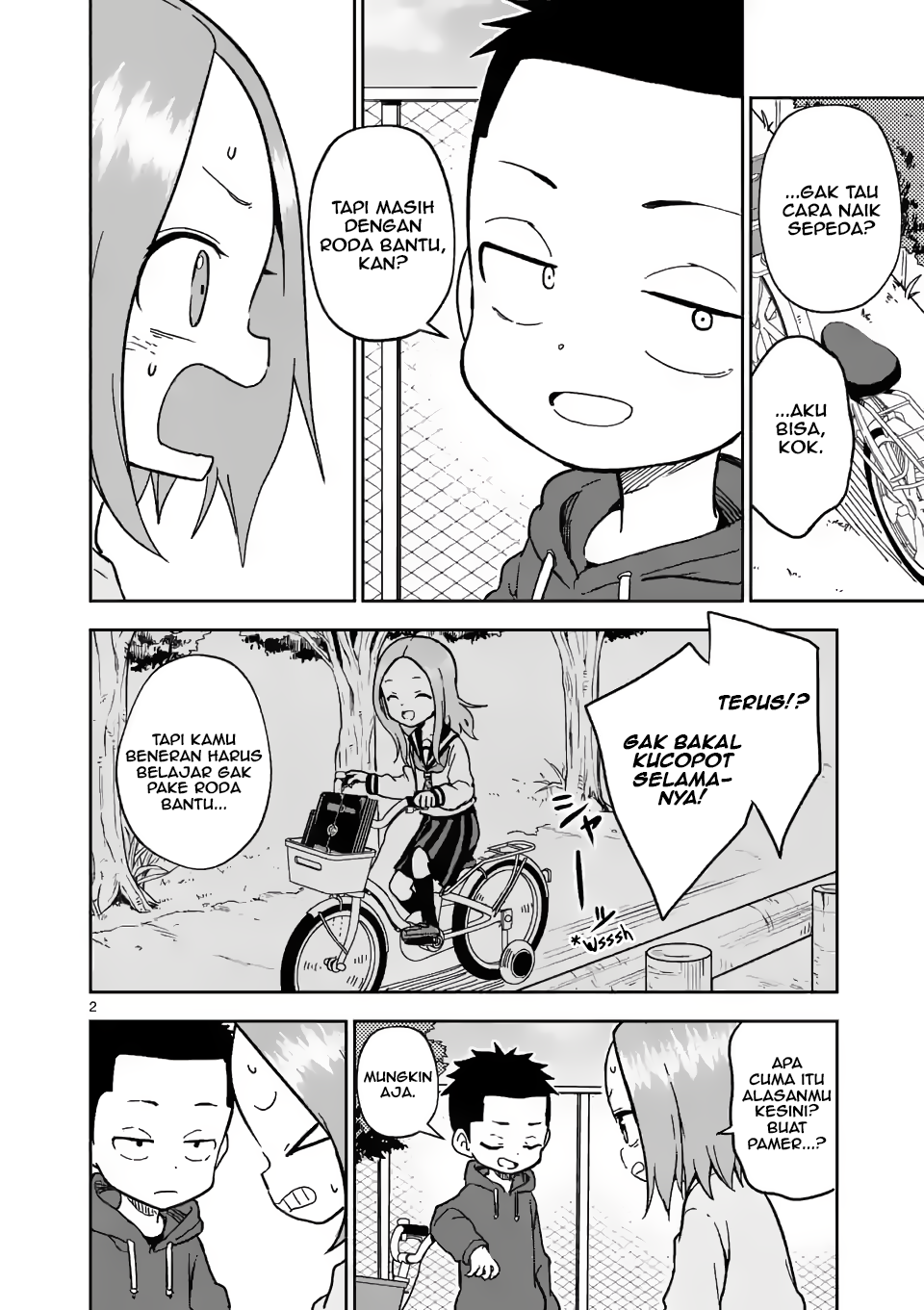 Karakai Jouzu no (Moto) Takagi-san Chapter 171 - halaman 2