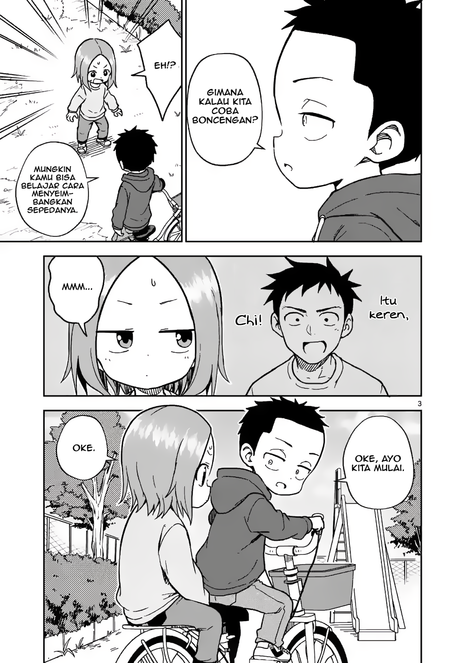 Karakai Jouzu no (Moto) Takagi-san Chapter 171 - halaman 3