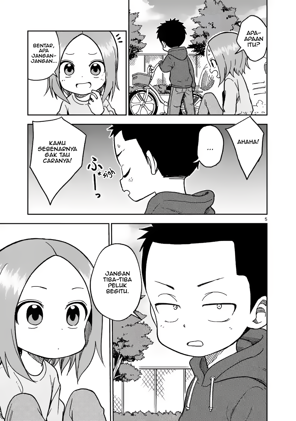 Karakai Jouzu no (Moto) Takagi-san Chapter 171 - halaman 5