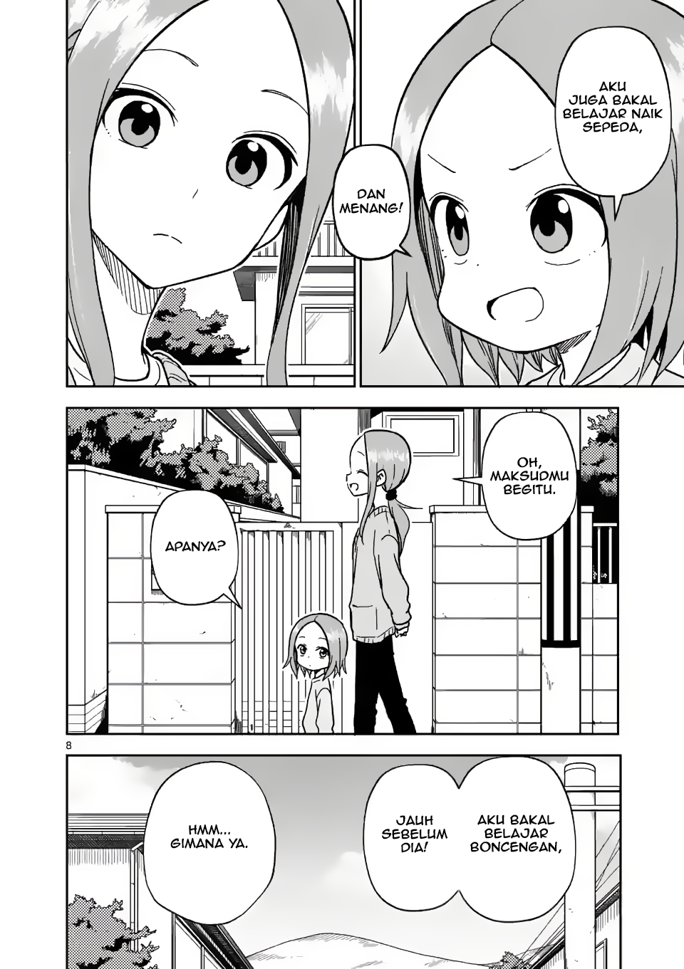Karakai Jouzu no (Moto) Takagi-san Chapter 171 - halaman 8