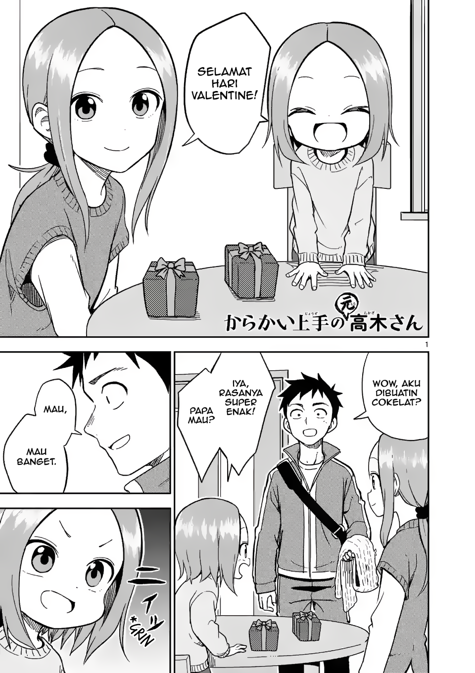 Karakai Jouzu no (Moto) Takagi-san Chapter 173 - halaman 1