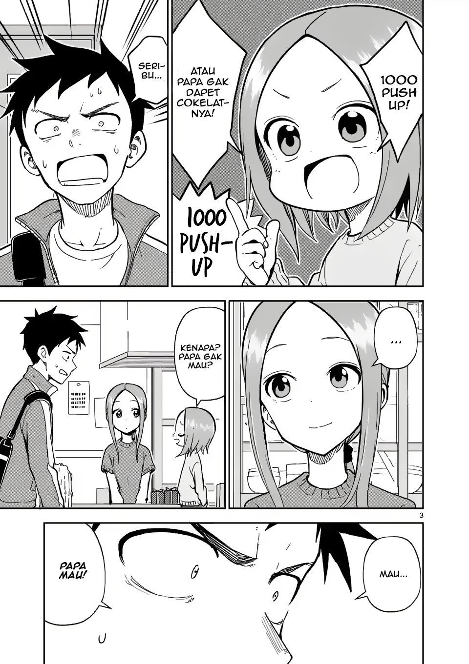 Karakai Jouzu no (Moto) Takagi-san Chapter 173 - halaman 3