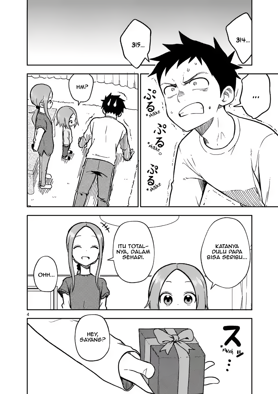 Karakai Jouzu no (Moto) Takagi-san Chapter 173 - halaman 4
