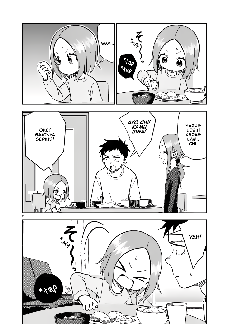 Karakai Jouzu no (Moto) Takagi-san Chapter 174 - halaman 2