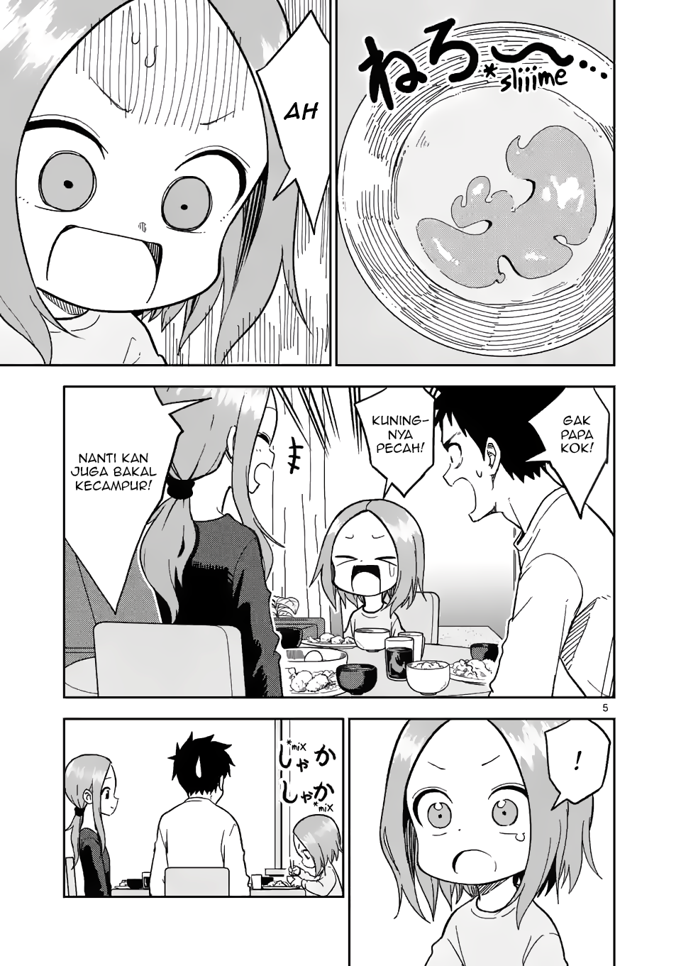 Karakai Jouzu no (Moto) Takagi-san Chapter 174 - halaman 5