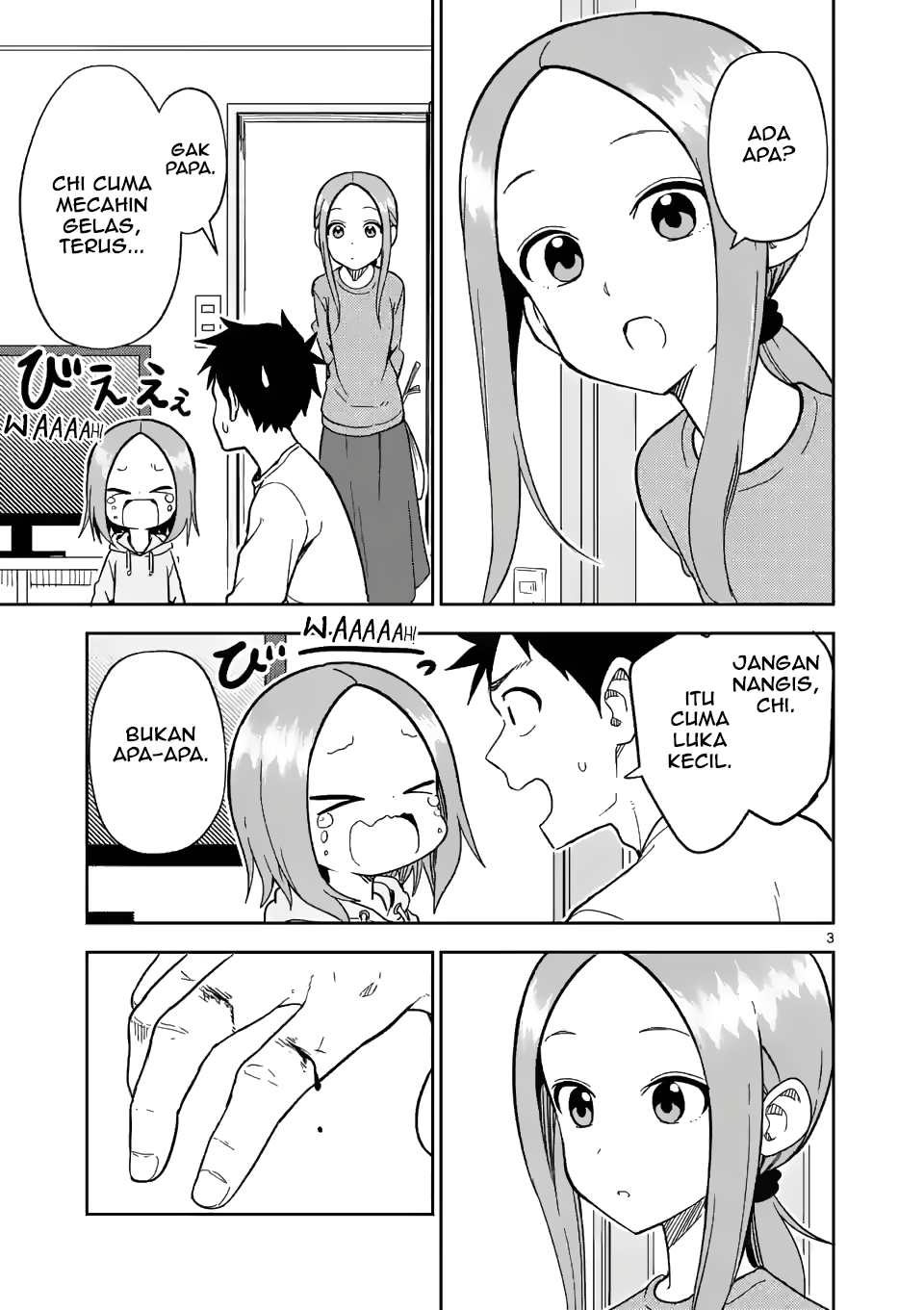 Karakai Jouzu no (Moto) Takagi-san Chapter 176 - halaman 3