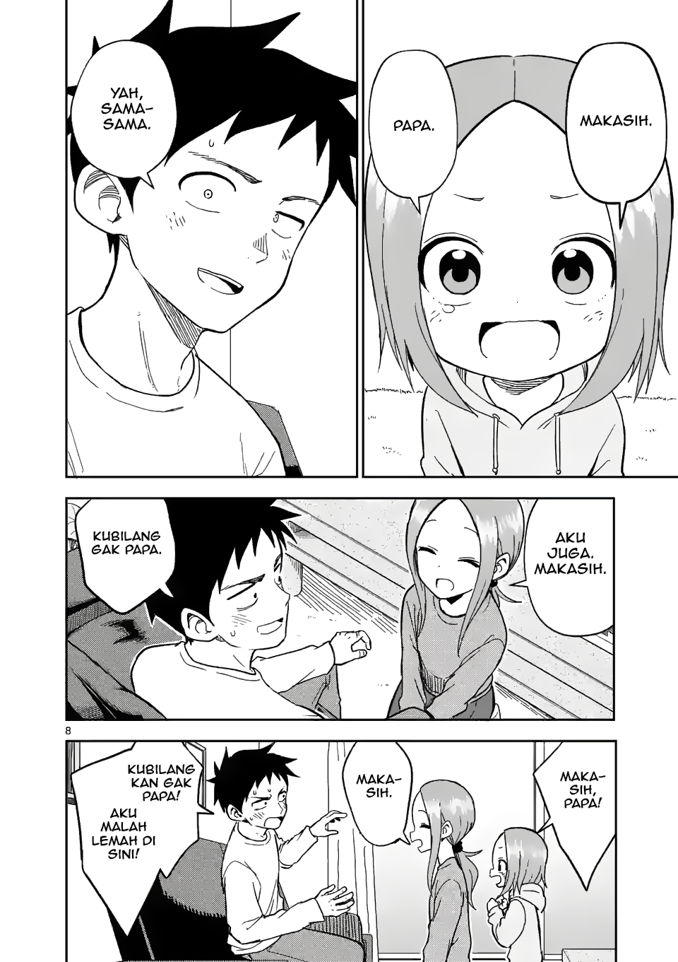 Karakai Jouzu no (Moto) Takagi-san Chapter 176 - halaman 8