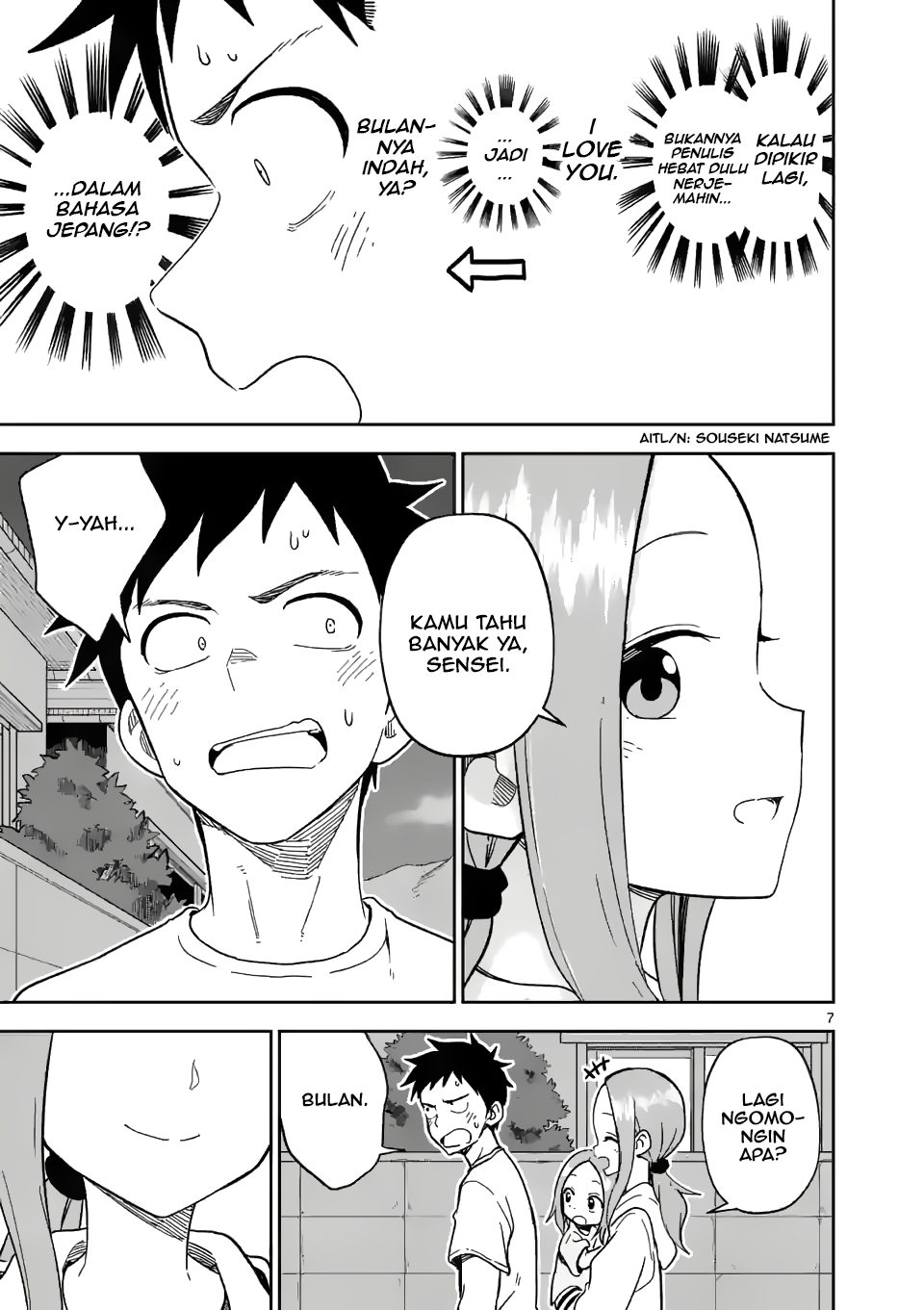 Karakai Jouzu no (Moto) Takagi-san Chapter 177 - halaman 7