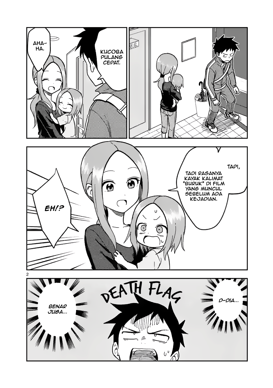 Karakai Jouzu no (Moto) Takagi-san Chapter 179 - halaman 2