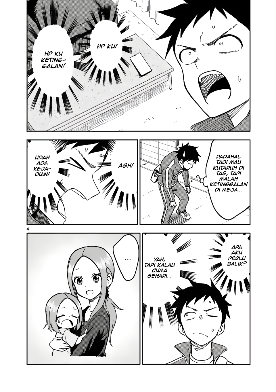 Karakai Jouzu no (Moto) Takagi-san Chapter 179 - halaman 4