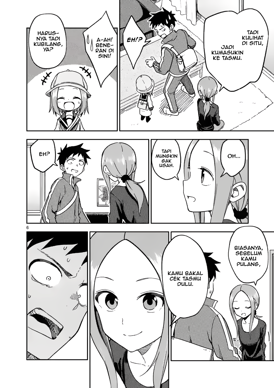 Karakai Jouzu no (Moto) Takagi-san Chapter 179 - halaman 6