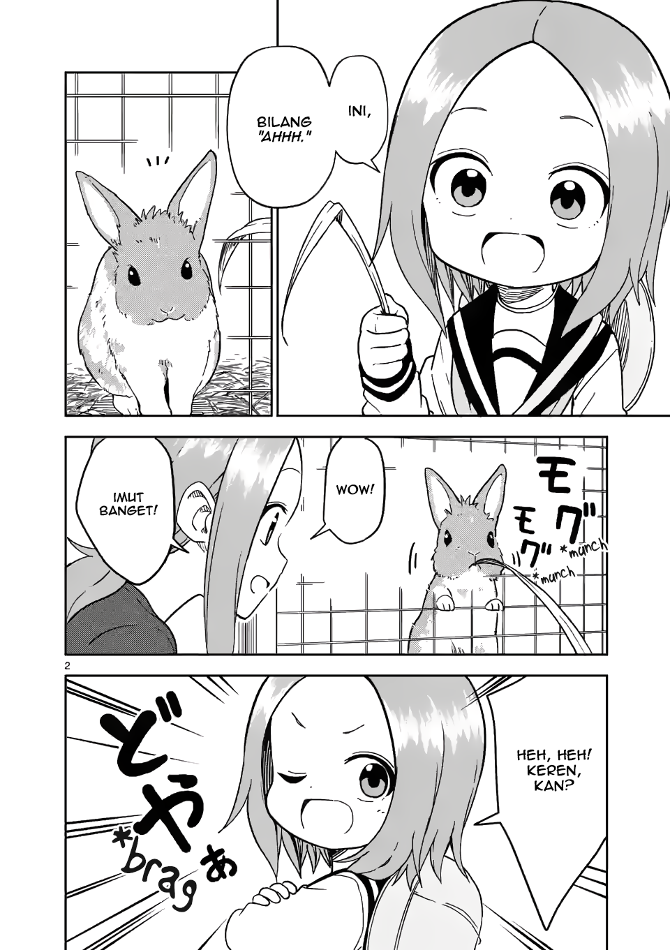 Karakai Jouzu no (Moto) Takagi-san Chapter 180 - halaman 2