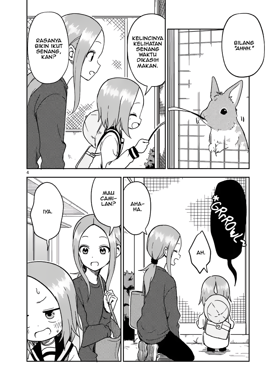 Karakai Jouzu no (Moto) Takagi-san Chapter 180 - halaman 4