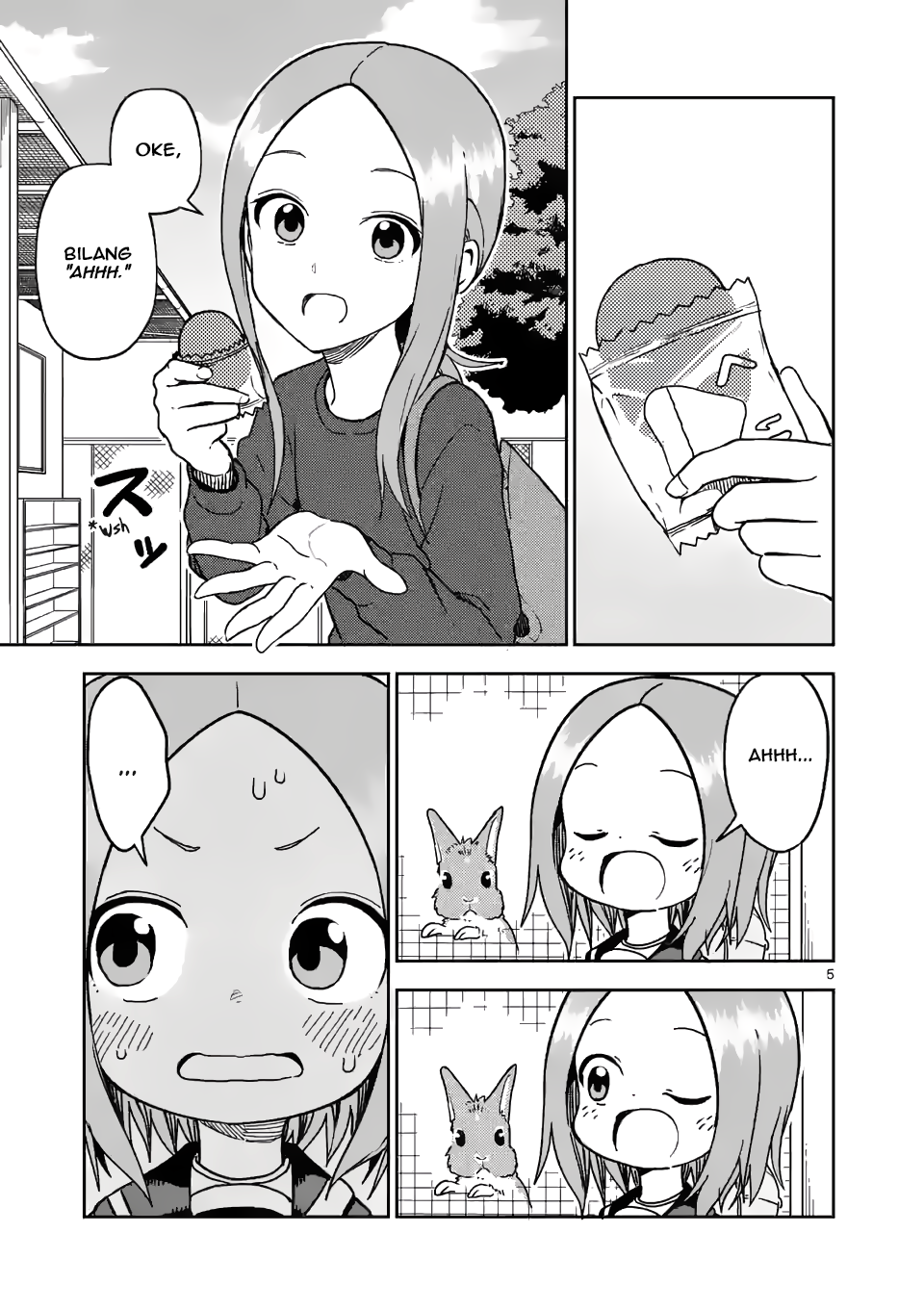 Karakai Jouzu no (Moto) Takagi-san Chapter 180 - halaman 5