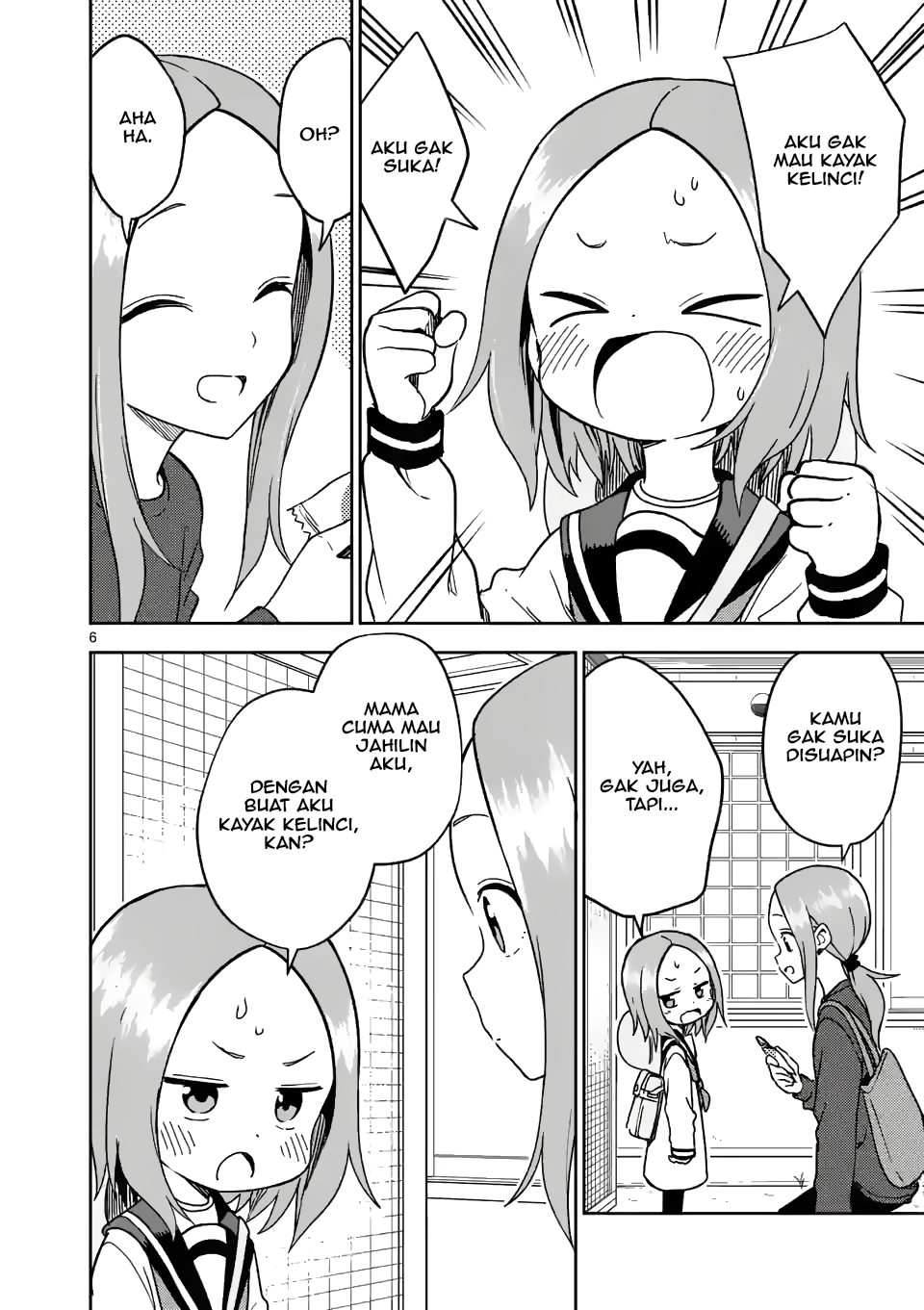 Karakai Jouzu no (Moto) Takagi-san Chapter 180 - halaman 6