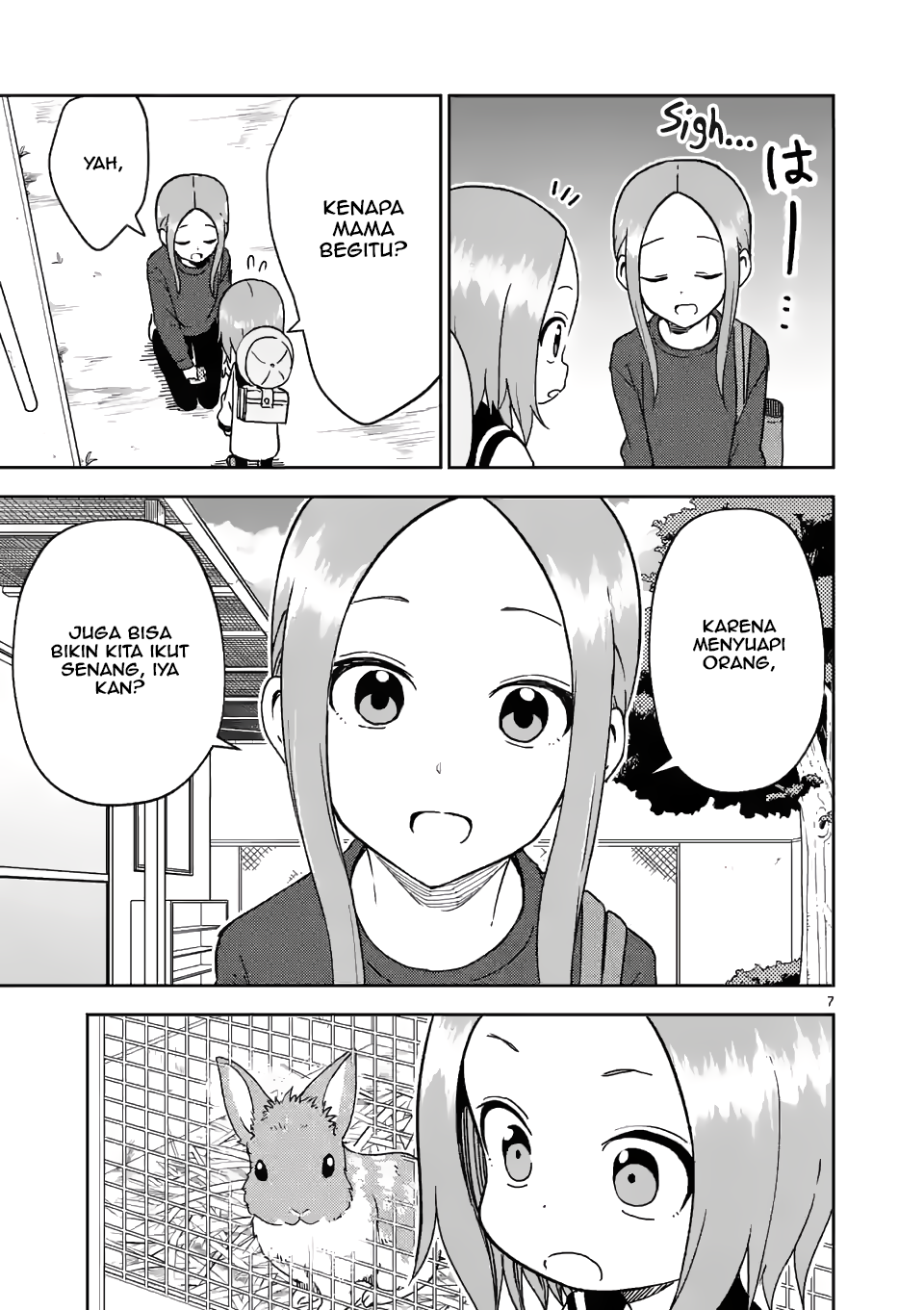 Karakai Jouzu no (Moto) Takagi-san Chapter 180 - halaman 7
